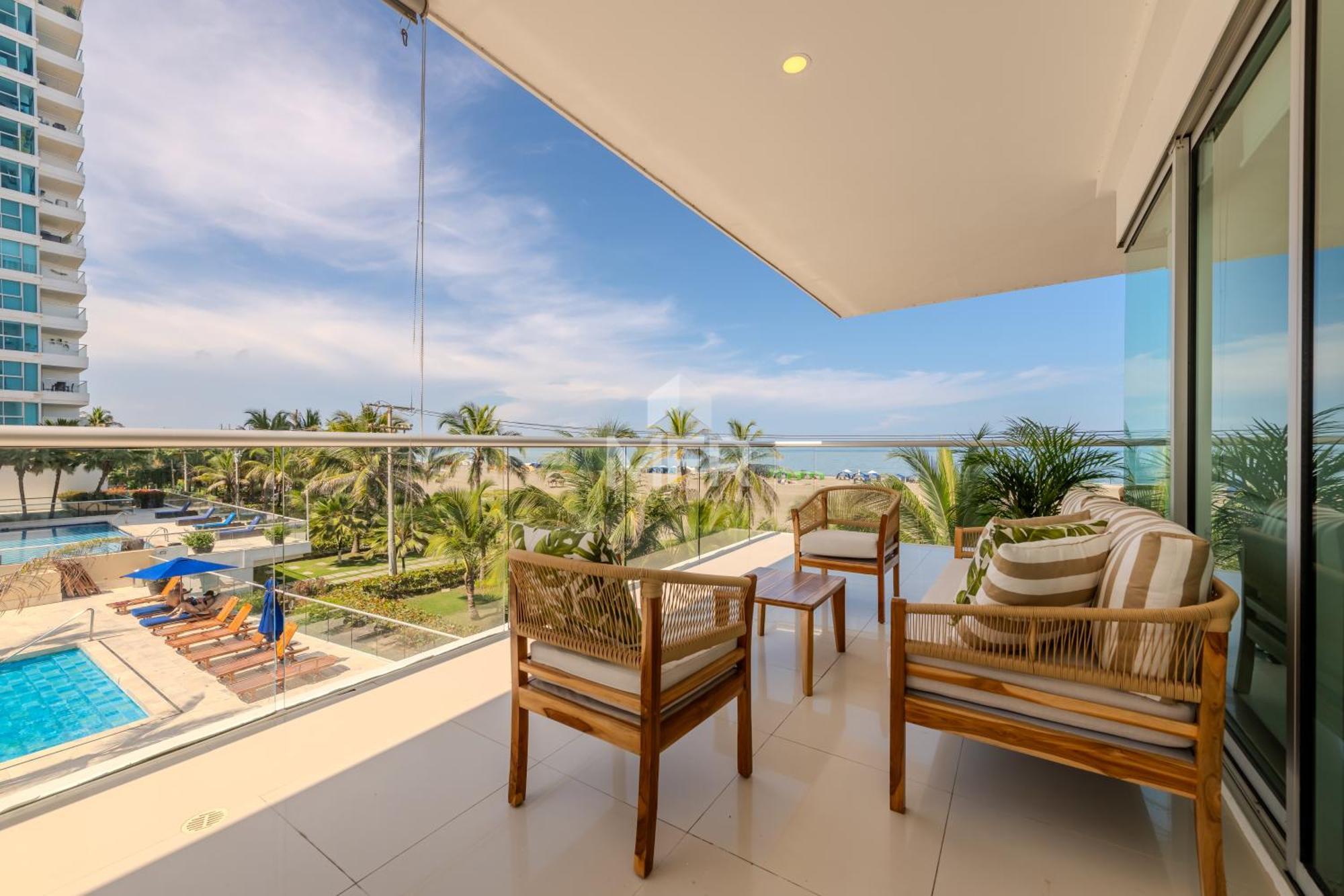 Morros Epic Beachfront Apartment Cartagena Exterior photo